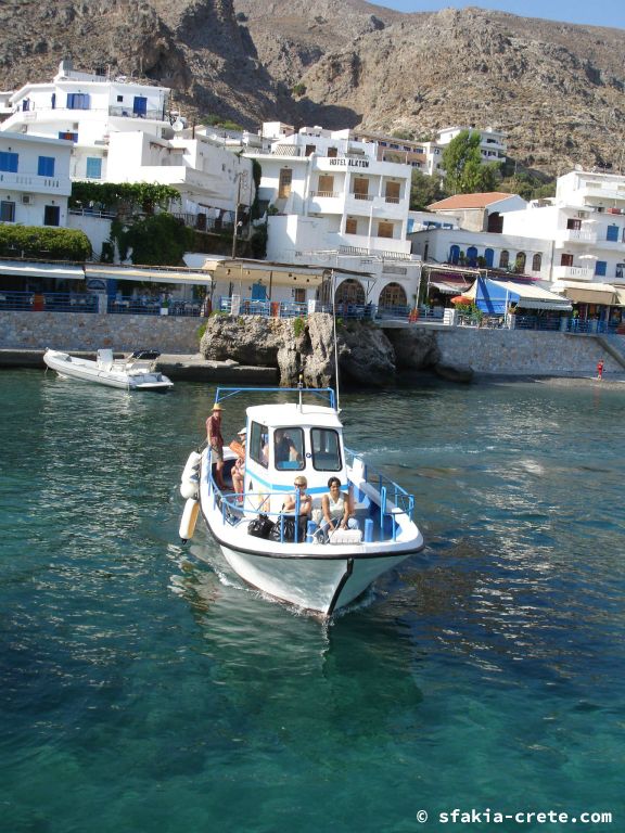 Photo report of a visit around Sfakia, Crete, June - July 2008