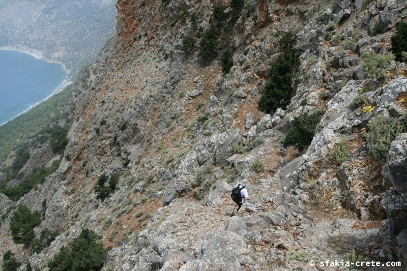 Photo report of a walk from Agios Ioannis - Selouda - Agios Pavlos, Sfakia, May 2008