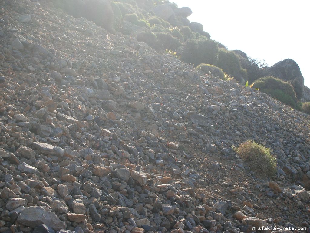 Photo report of a visit around Loutro, Sfakia in October 2007 and April - May 2008