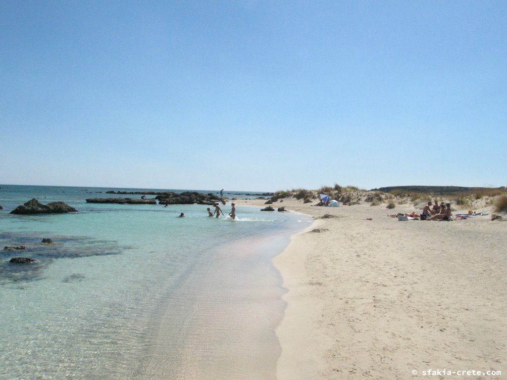 Photo report of a visit to Elafonisi island, southwest Crete, April 2007