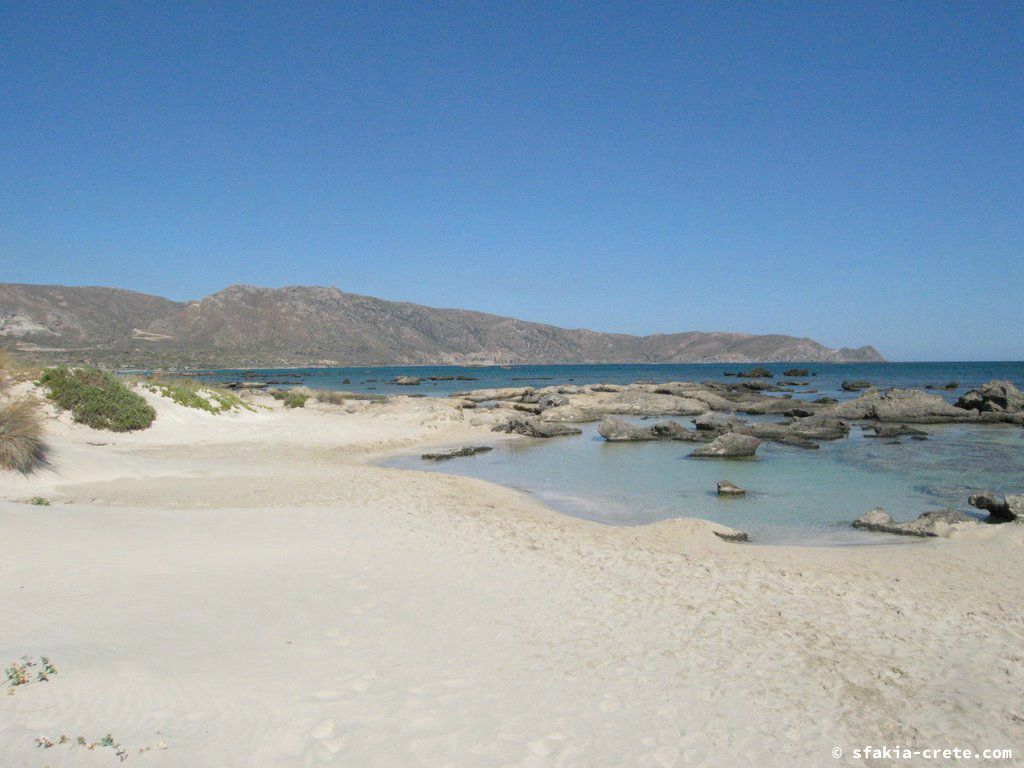 Photo report of a visit to Elafonisi island, southwest Crete, April 2007