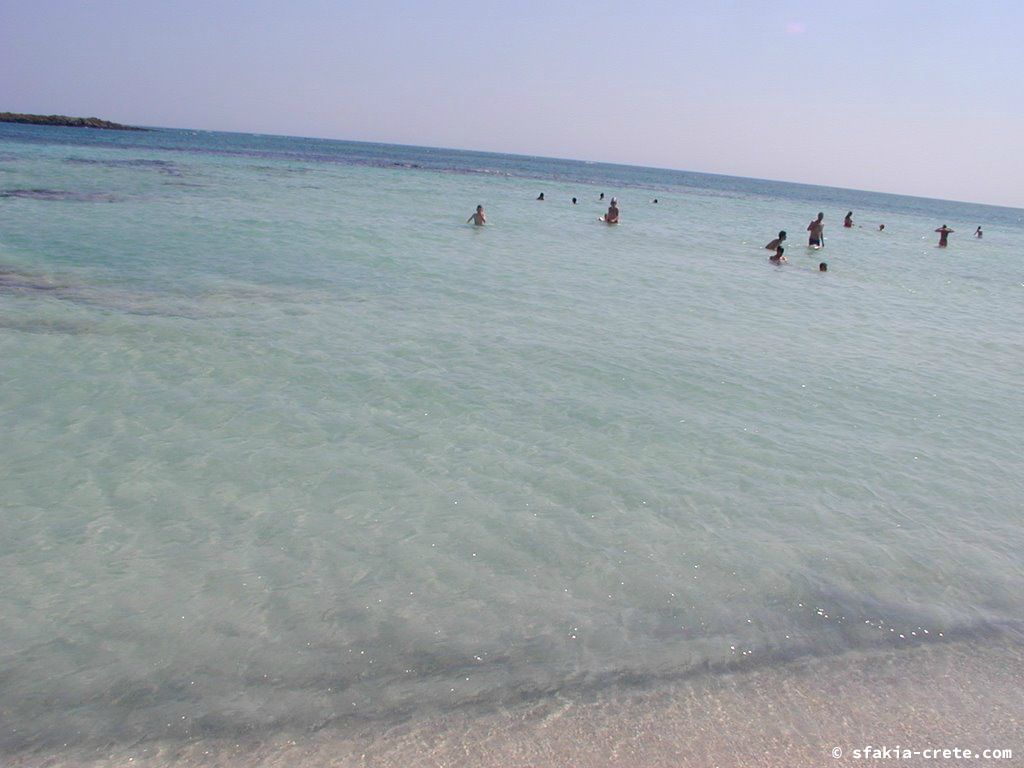 Photo report of a visit to Elafonisi island, southwest Crete, April 2007