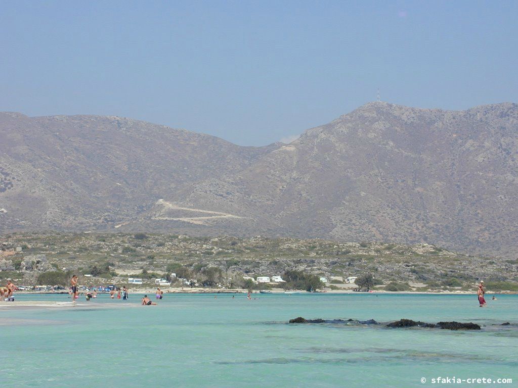 Photo report of a visit to Elafonisi island, southwest Crete, April 2007