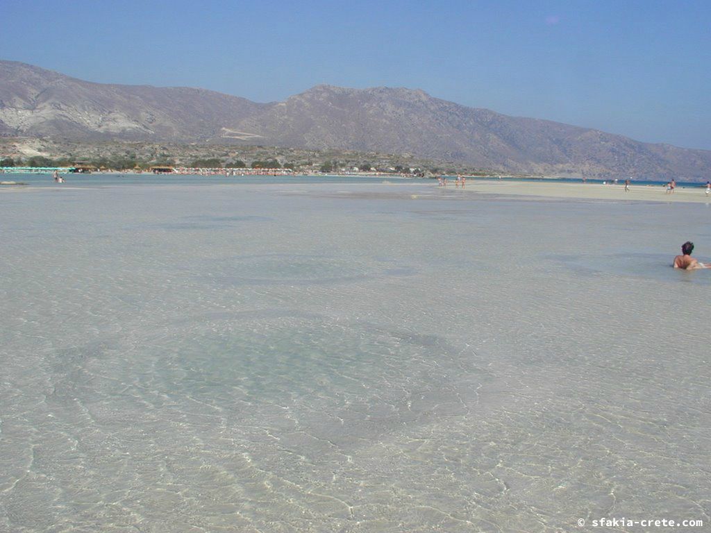 Photo report of a visit to Elafonisi island, southwest Crete, April 2007