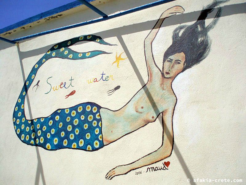 Photo report of a visit to Sfakia, southwest Crete, at Greek Easter, April 2007