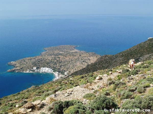 Photo report of a walk around Sfakia, Loutro and Livadiana, southwest Crete, April 2007