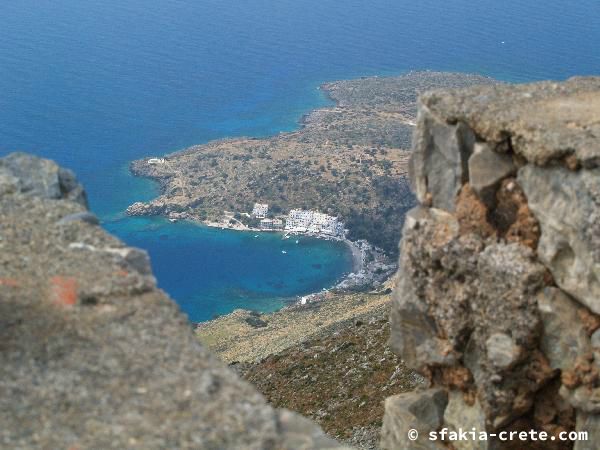 Photo report of a walk around Sfakia, Loutro and Livadiana, southwest Crete, April 2007