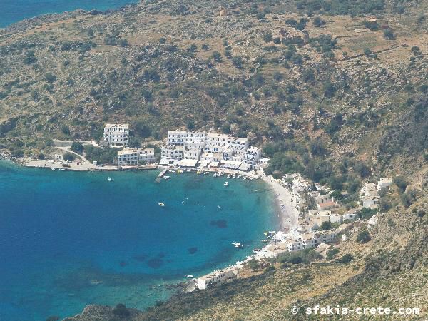 Photo report of a walk around Sfakia, Loutro and Livadiana, southwest Crete, April 2007