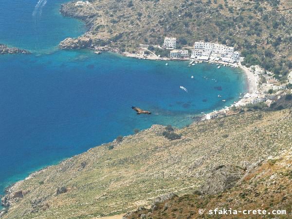 Photo report of a walk around Sfakia, Loutro and Livadiana, southwest Crete, April 2007