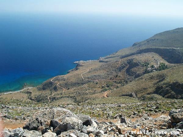 Photo report of a walk around Sfakia, Loutro and Livadiana, southwest Crete, April 2007