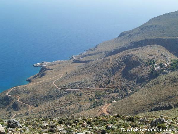 Photo report of a walk around Sfakia, Loutro and Livadiana, southwest Crete, April 2007