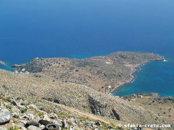 Photo report of a walk around Sfakia, Loutro and Livadiana, southwest Crete, April 2007