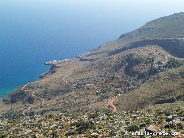 Photo report of a walk around Sfakia, Loutro and Livadiana, southwest Crete, April 2007