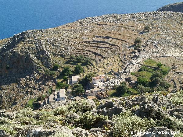 Photo report of a walk around Sfakia, Loutro and Livadiana, southwest Crete, April 2007