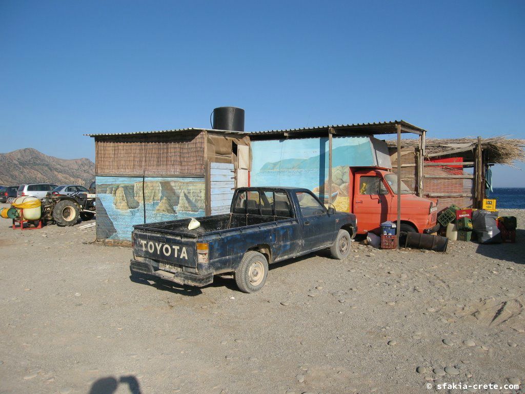 Photo report of a trip to Paleochora, southwest Crete, April 2007