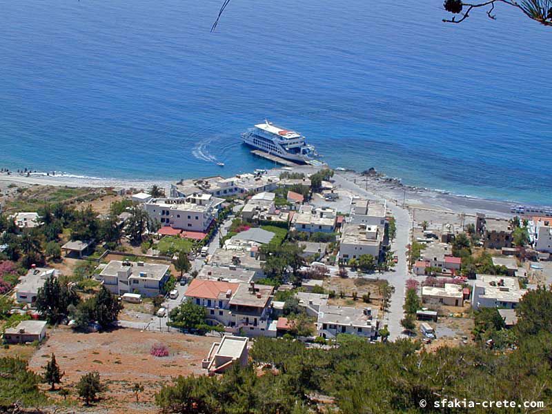 Photo report of walking around Sfakia, Crete, May 2005