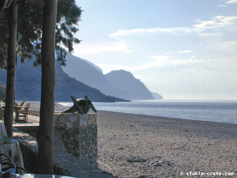 Photo report of walking around Sfakia, Crete, May 2005