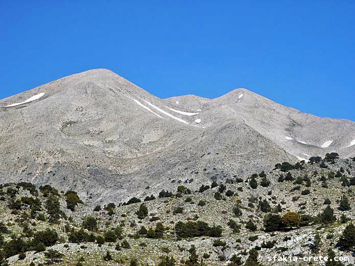 Photo report of walking around the mountains of Sfakia, Crete, May 2004