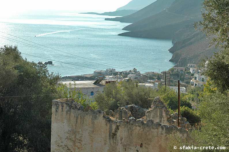 Photo report of around Sfakia, Crete, October 2005
