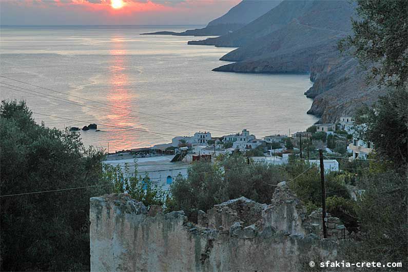 Photo report of around Sfakia, Crete, October 2005