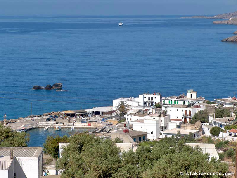 Photo report of around Sfakia, Crete, May 2005