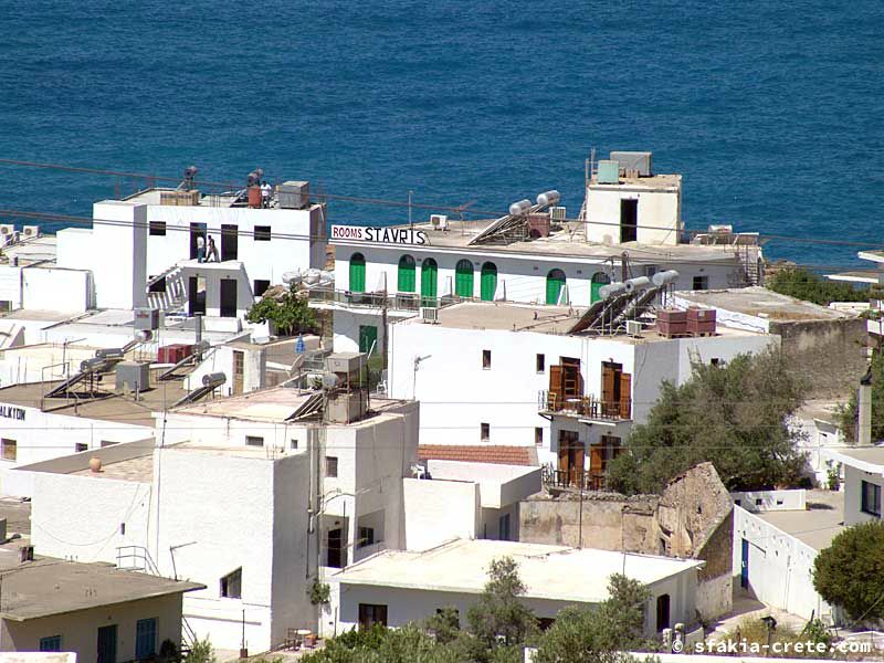 Photo report of around Sfakia, Crete, May 2005