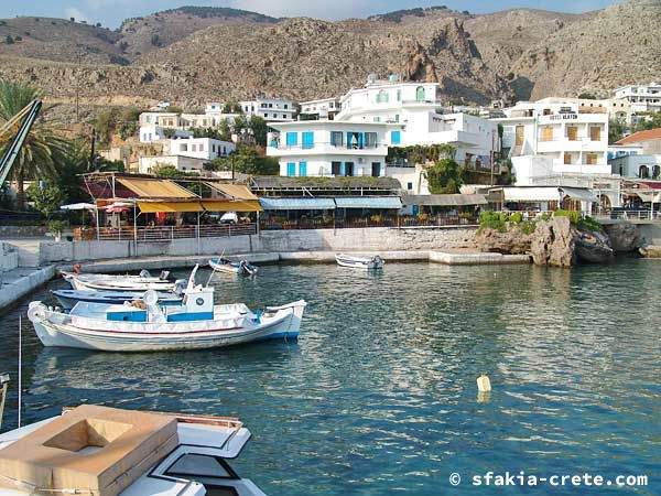 Photo report of around Sfakia, Crete, October 2004