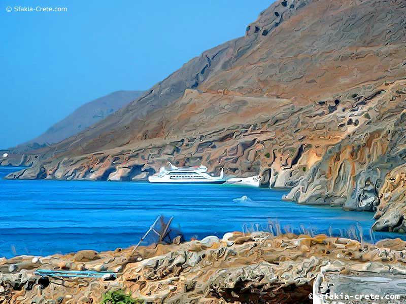 Photo report: Sfakia, Crete digital art 2004