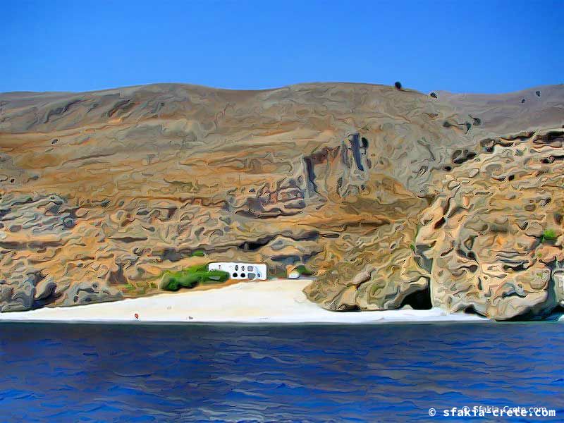 Photo report: Sfakia, Crete digital art 2004