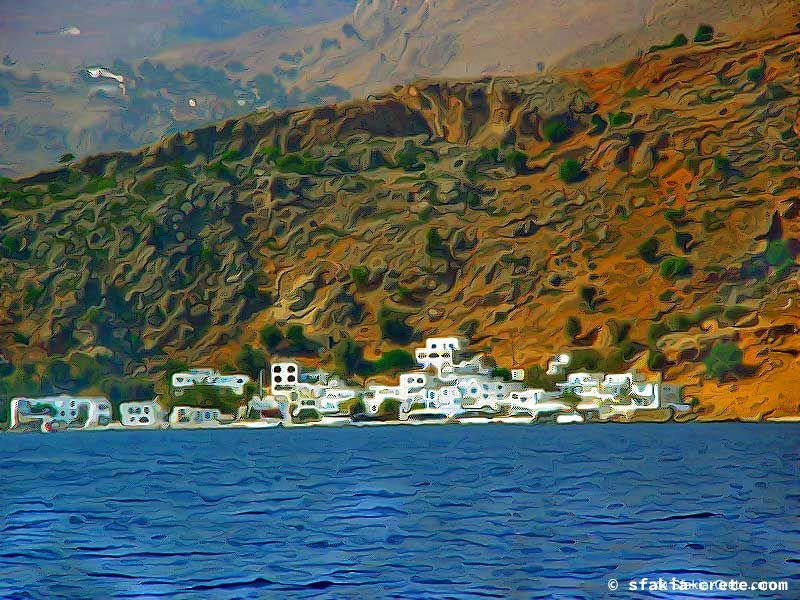 Photo report: Sfakia, Crete digital art 2004