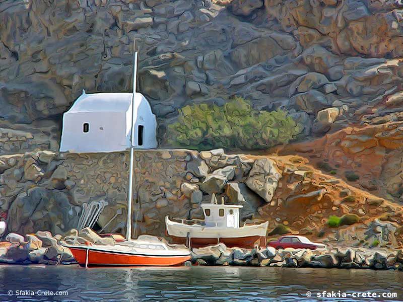 Photo report: Sfakia, Crete digital art 2004