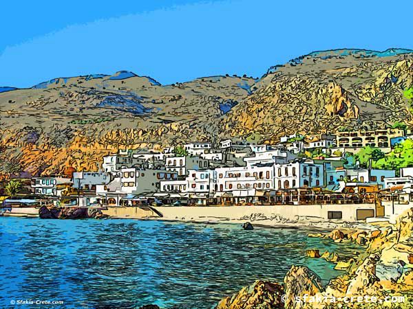 Photo report: Sfakia, Crete digital art 2004