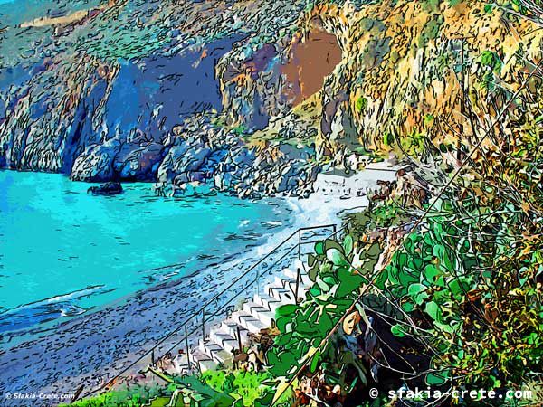 Photo report: Sfakia, Crete digital art 2004