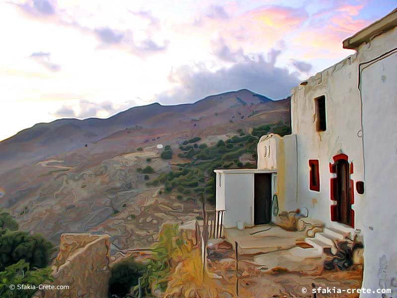 Photo report: Sfakia, Crete digital art 2004