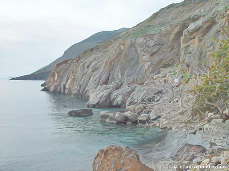 Photo report: Sfakia, Crete digital art 2004