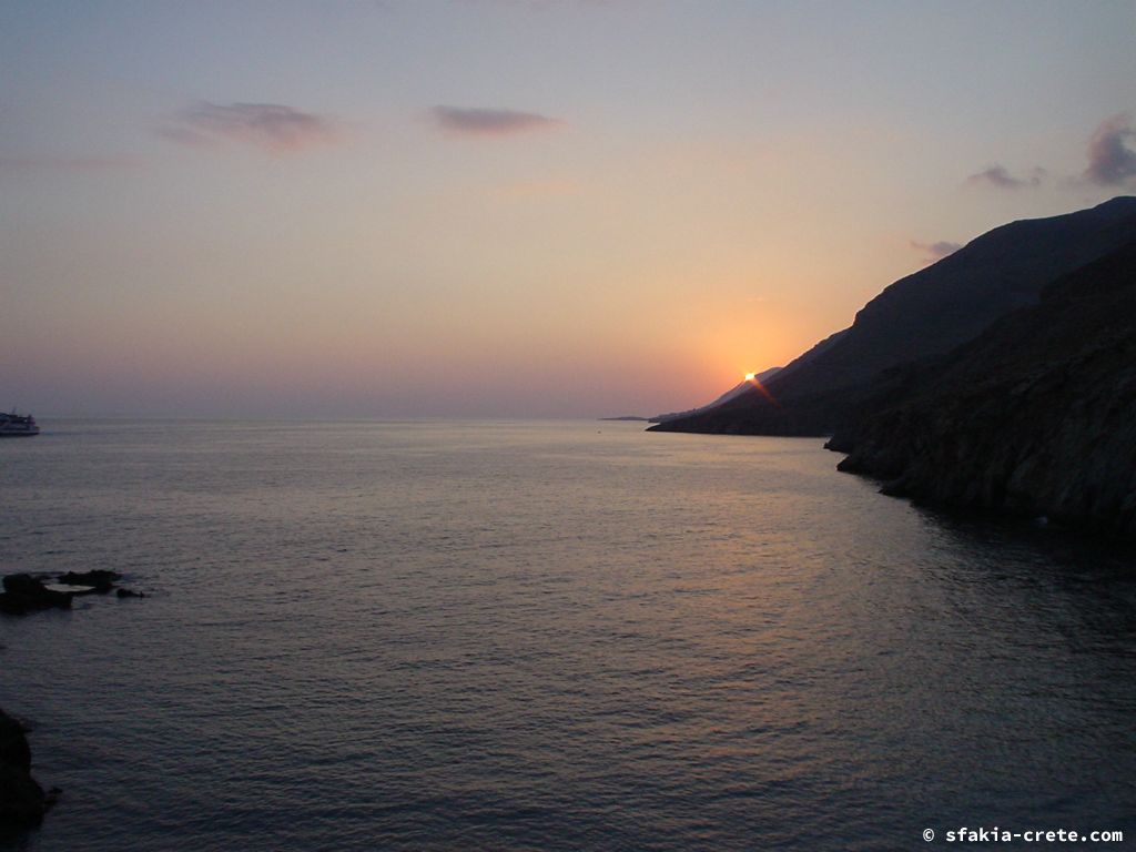 Photo report of a trip to Sfakia, Crete, October 2003