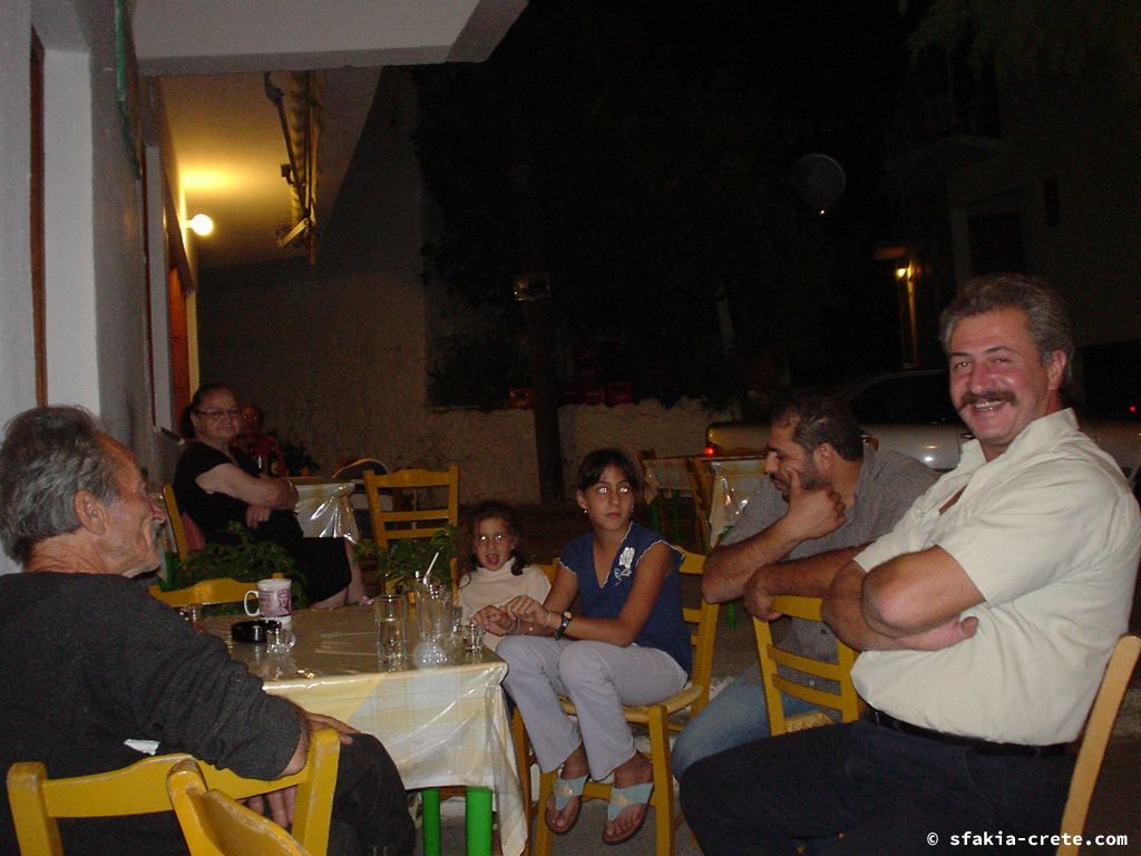 Photo report of a trip to Sfakia, Crete, October 2003