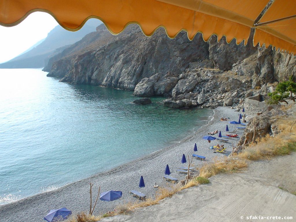 Photo report of a trip to Sfakia, Crete, October 2003