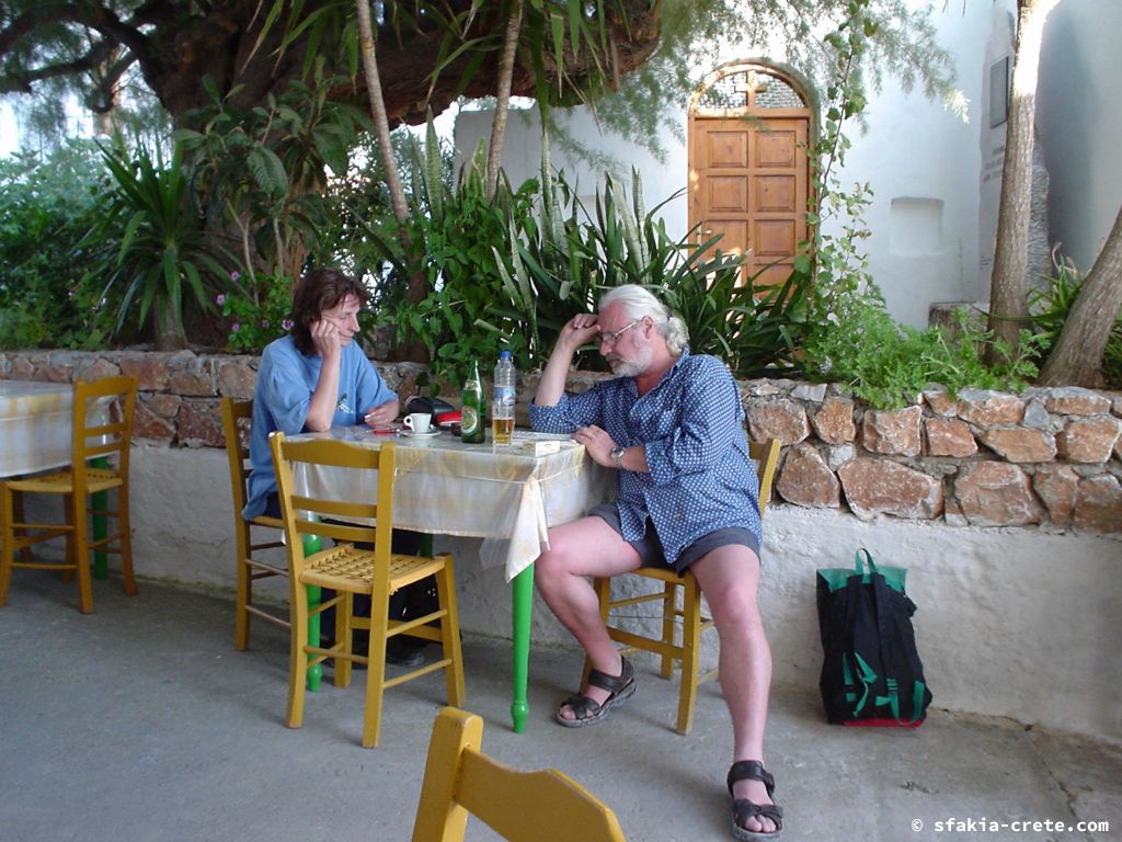 Photo report of a trip to Sfakia, Crete, October 2003