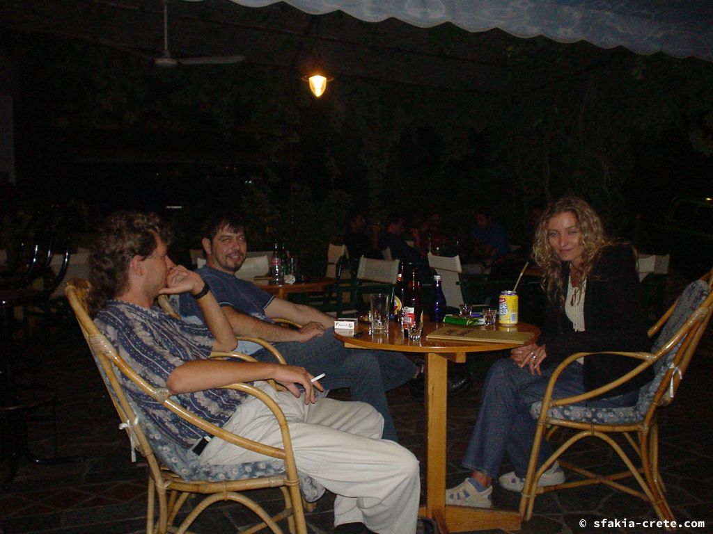 Photo report of a trip to Sfakia, Crete, October 2003