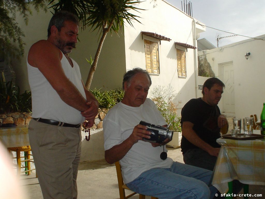 Photo report of a trip to Sfakia, Crete, October 2003