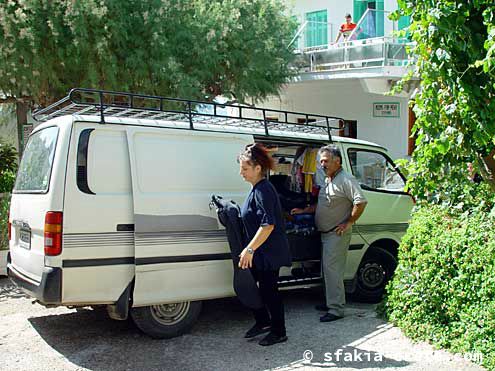 Photo report of a trip to Sfakia, Crete, October 2002