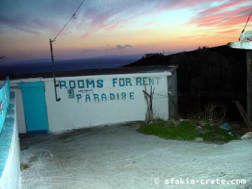 Photo report of a trip to Sfakia, Crete, October 2002