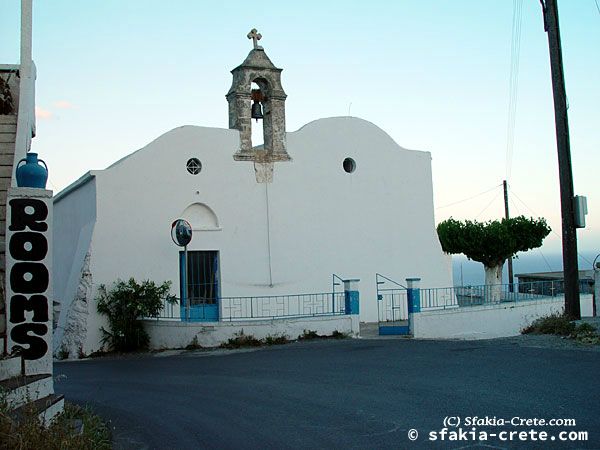 Photo report of a trip to Sfakia, Crete, May 2002