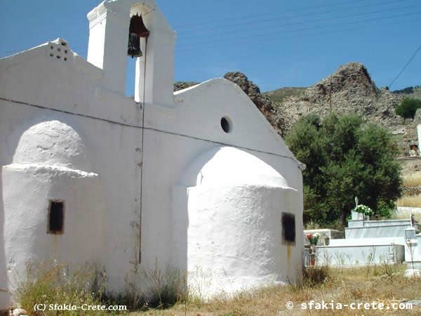 Photo report of Greek Easter in Sfakia, Crete, May 2002