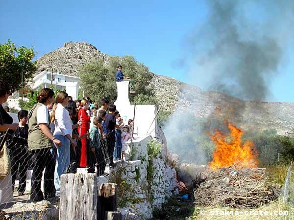 Photo report of Greek Easter in Sfakia, Crete, May 2002