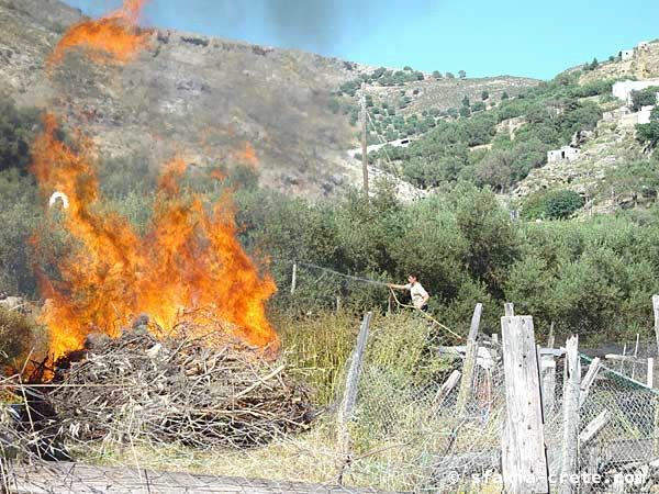 Photo report of Greek Easter in Sfakia, Crete, May 2002