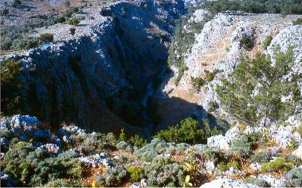 Photo report of a trip to Aradena gorge, Sfakia, Crete, October 2000