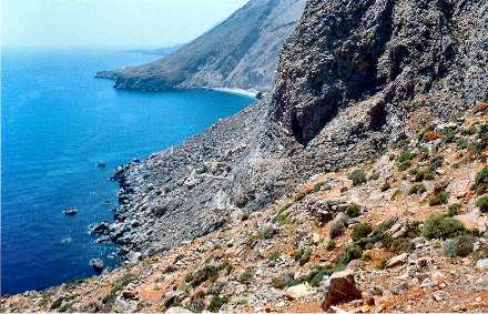 Photo report of a trip to Aradena gorge, Sfakia, Crete, October 2000