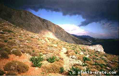 Photo report of a trip to Sfakia in winter 2000